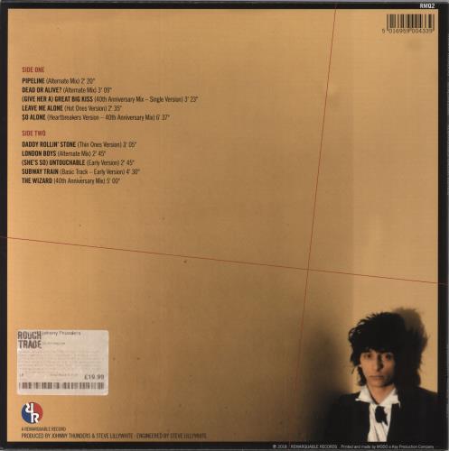 Johnny Thunders ジョニー・サンダース So Alonesome